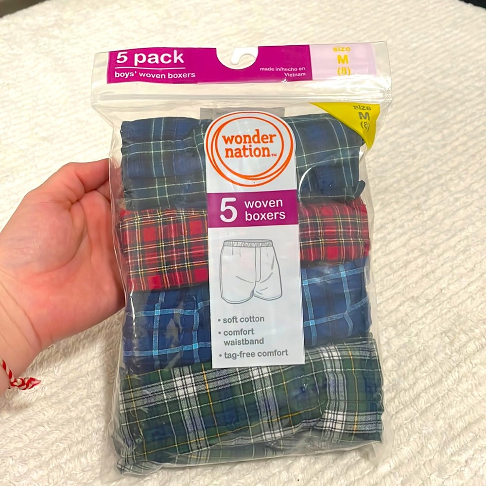 🌼3 for $10🌼 Boys woven boxers